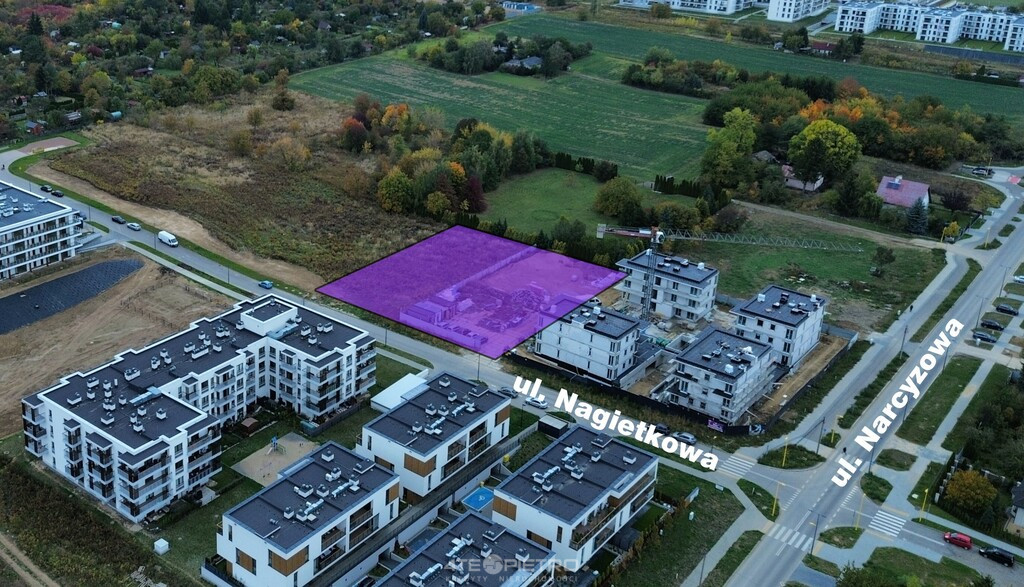 Działka Sprzedaż Lublin Ponikwoda Nagietkowa 2