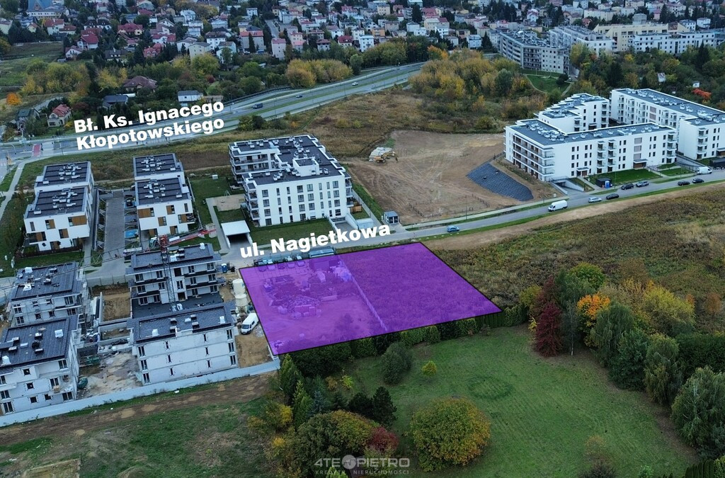Działka Sprzedaż Lublin Ponikwoda Nagietkowa 1