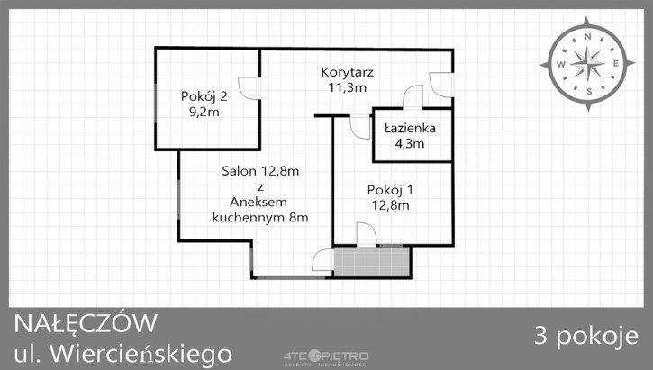 Mieszkanie Wynajem Nałęczów Henryka Wiercieńskiego 16