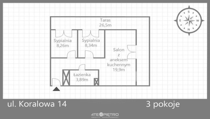 Mieszkanie Sprzedaż  Węglin Południowy Koralowa 26