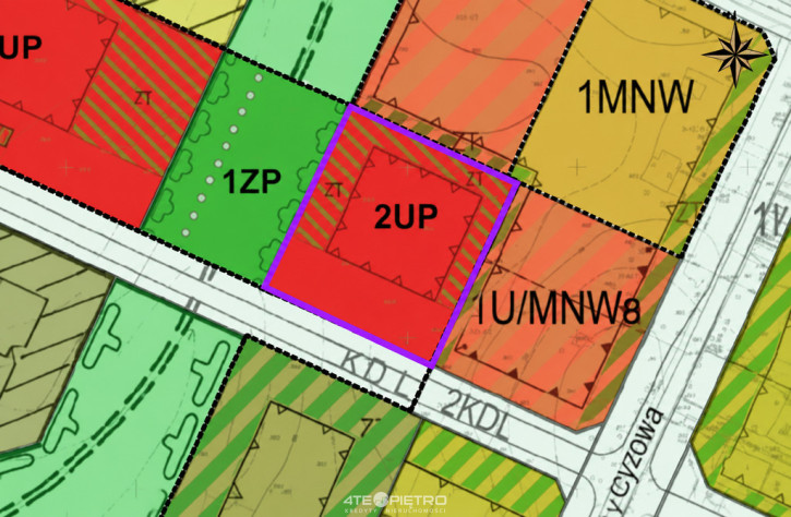 Działka Sprzedaż Lublin Ponikwoda Nagietkowa 6